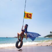 Sri Lanka Palm Tree Rope  Swing