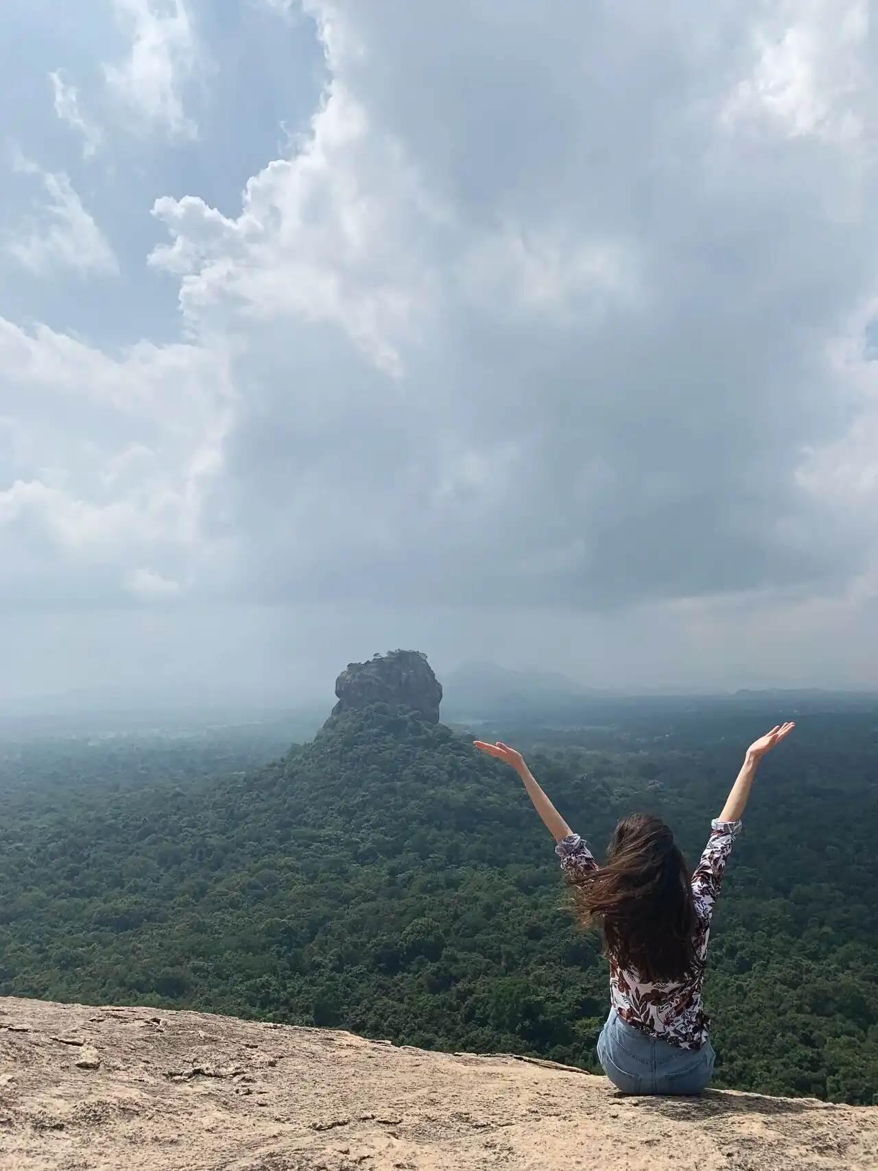Sigiriya from Pidurangala
