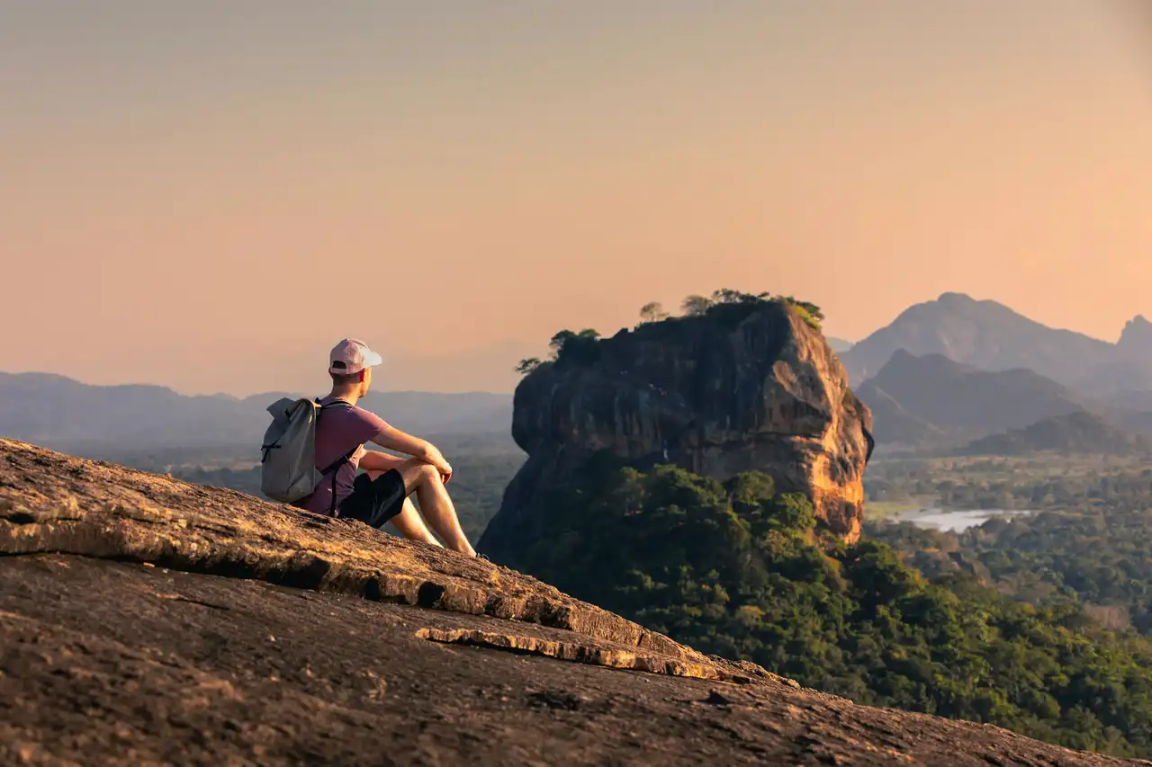 Sigiriya View from Pidurangala Rock