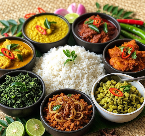 Sri Lankan Rice and Curry
